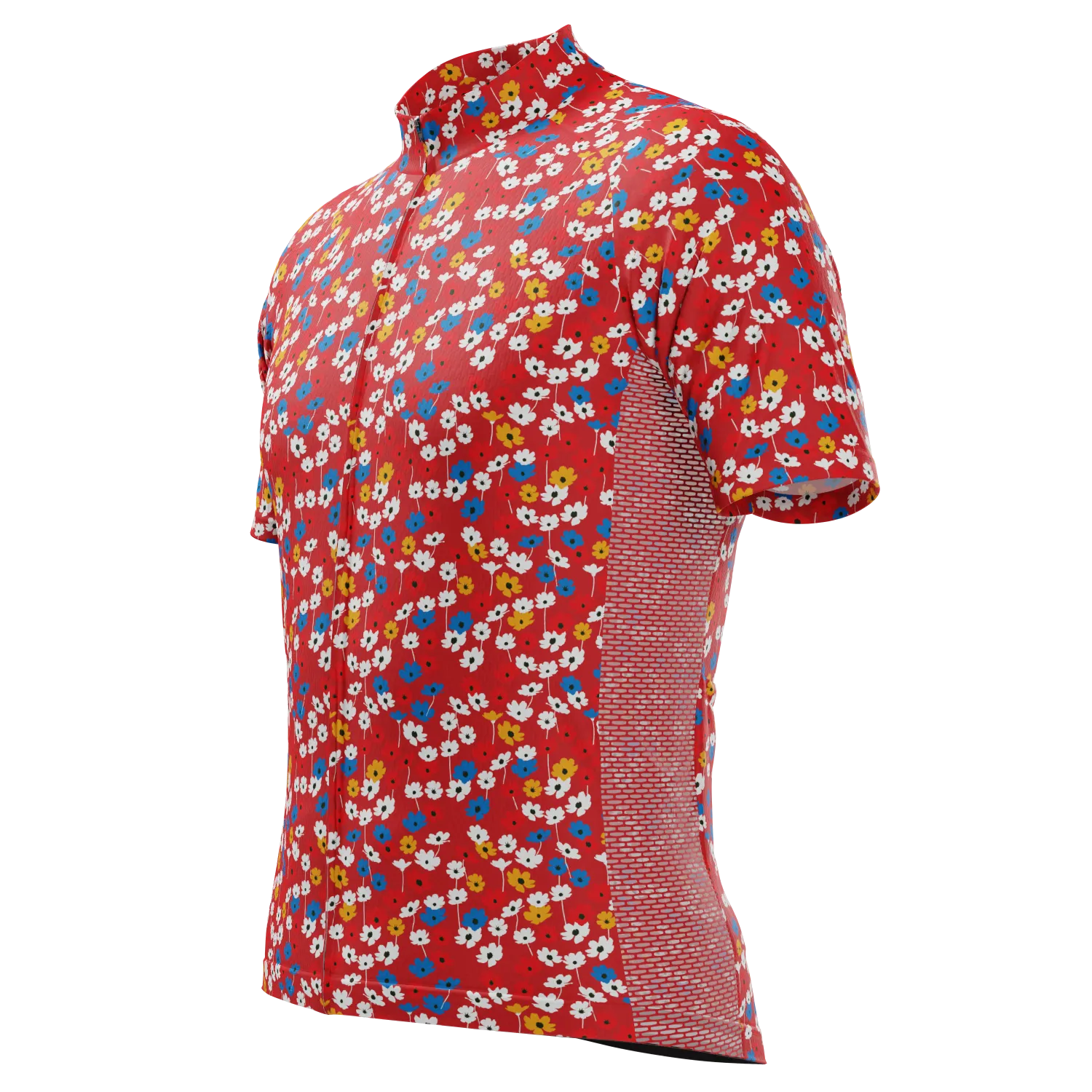 Men's Ditsy Floral Short Sleeve Cycling Jersey
