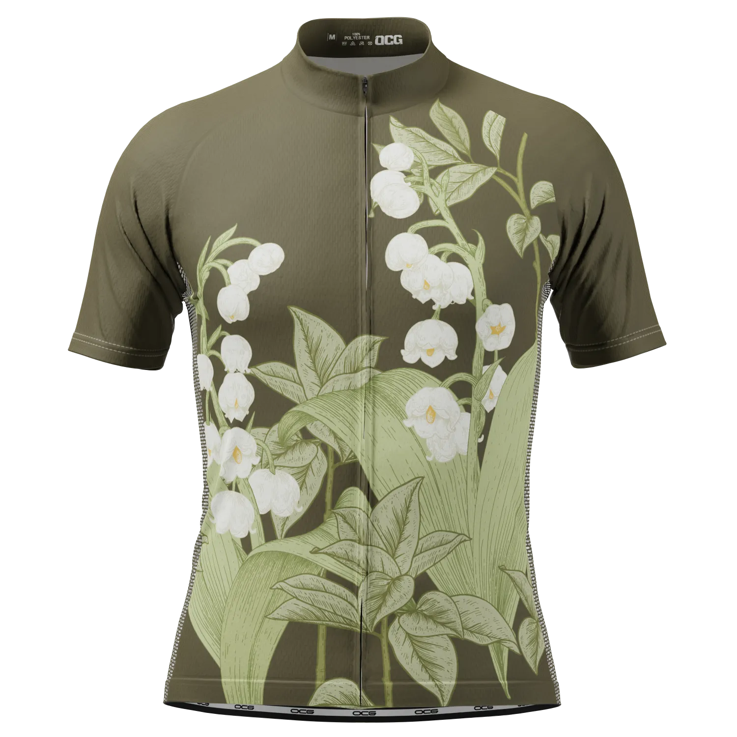 Men's Foliage Short Sleeve Cycling Jersey