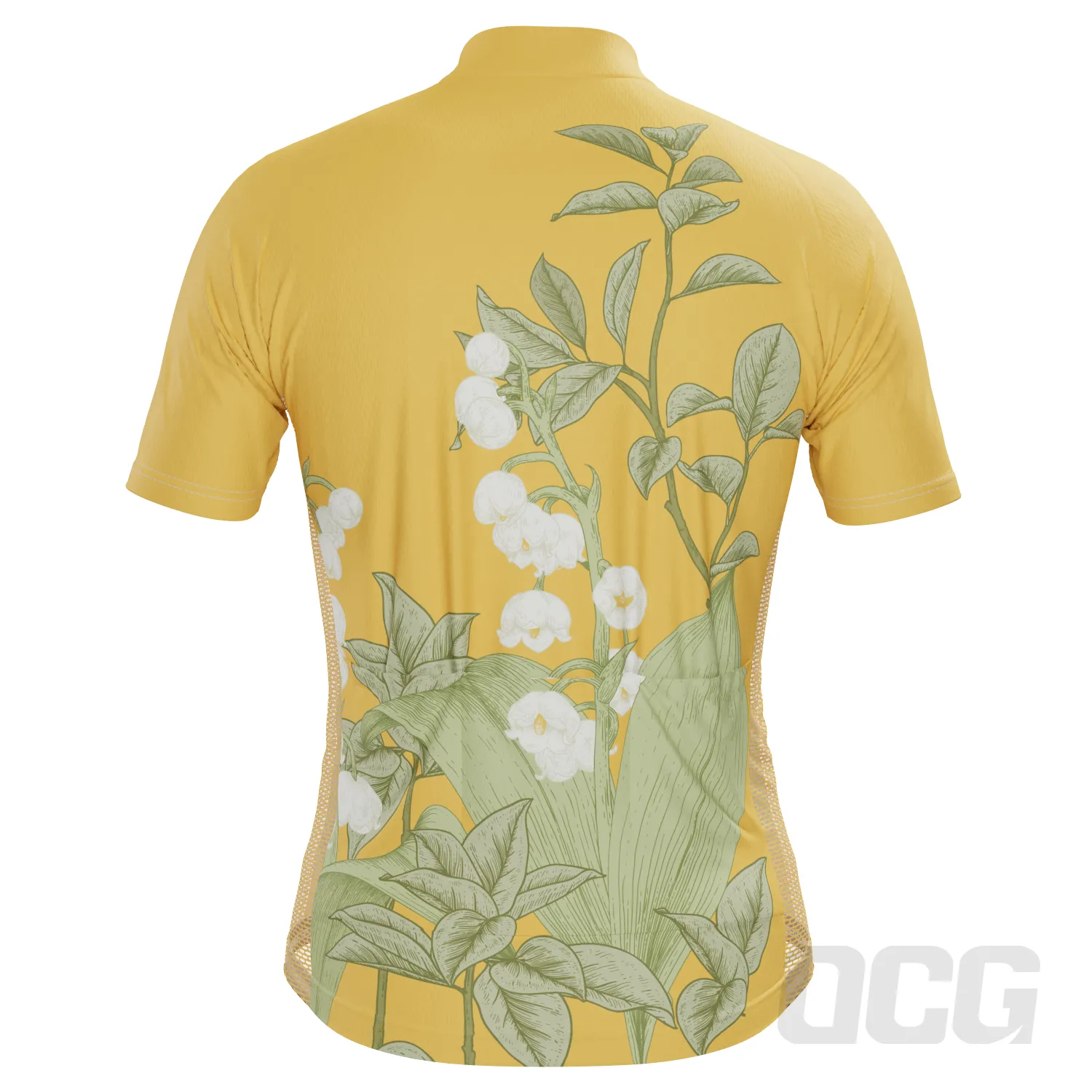 Men's Foliage Short Sleeve Cycling Jersey