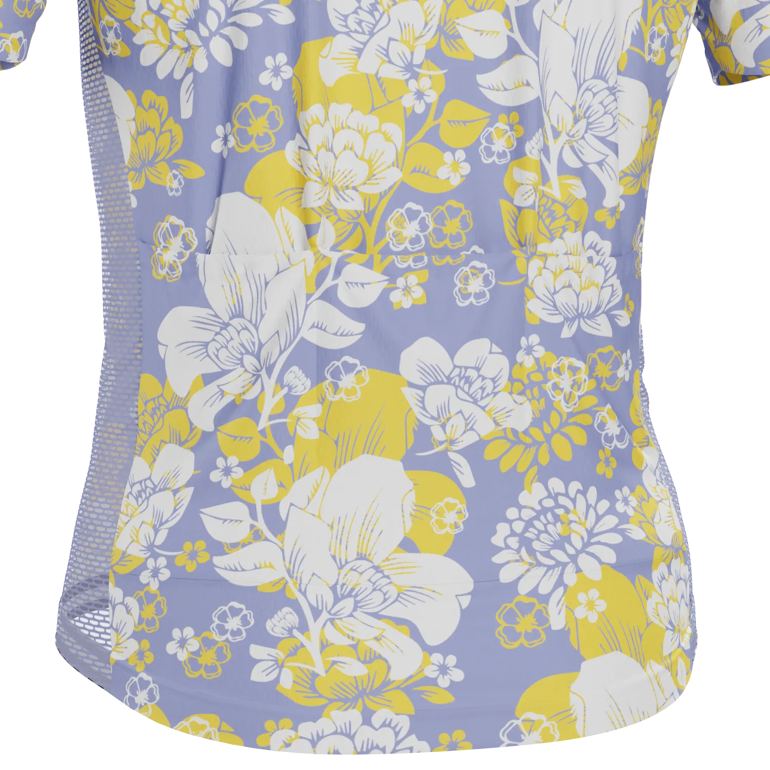 Men's Hawaii Florals Short Sleeve Cycling Jersey