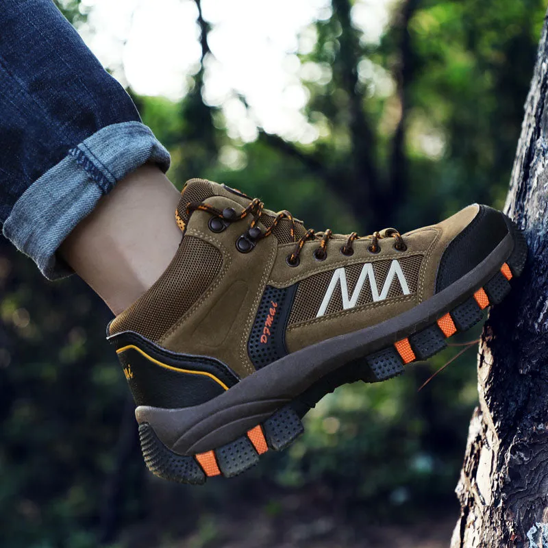 Men's Hiking Shoes Outdoor Sports Waterproof High-Tops