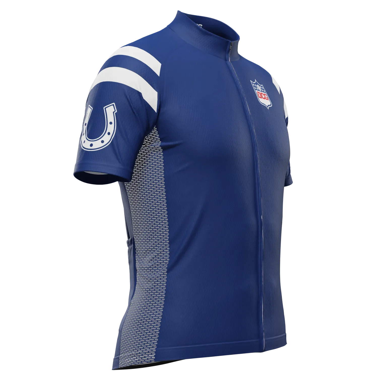 Men's Indianapolis Football Short Sleeve Cycling Jersey