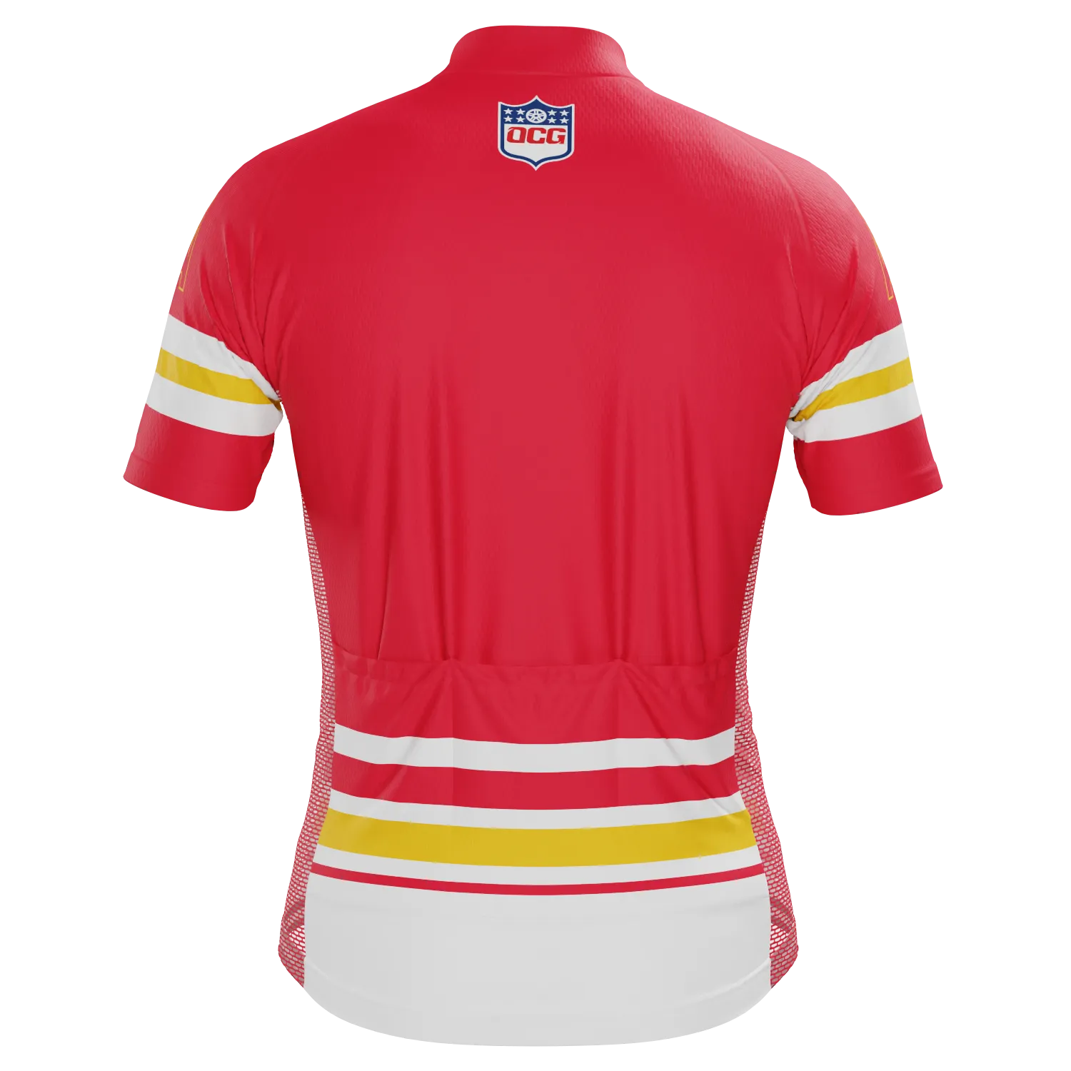 Men's Kansas Football Short Sleeve Cycling Jersey