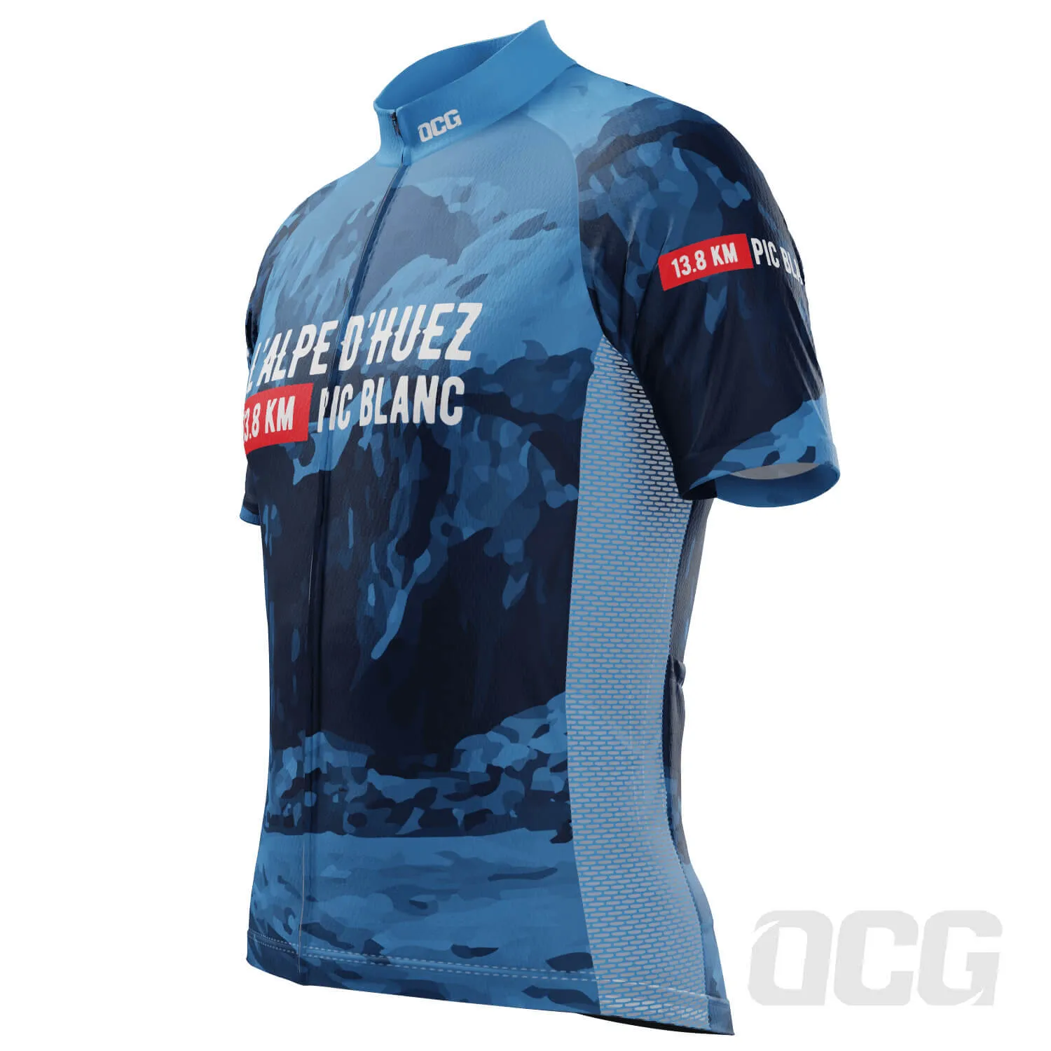 Men's L'Alpe d'Huez Epic Climbs Short Sleeve Cycling Jersey