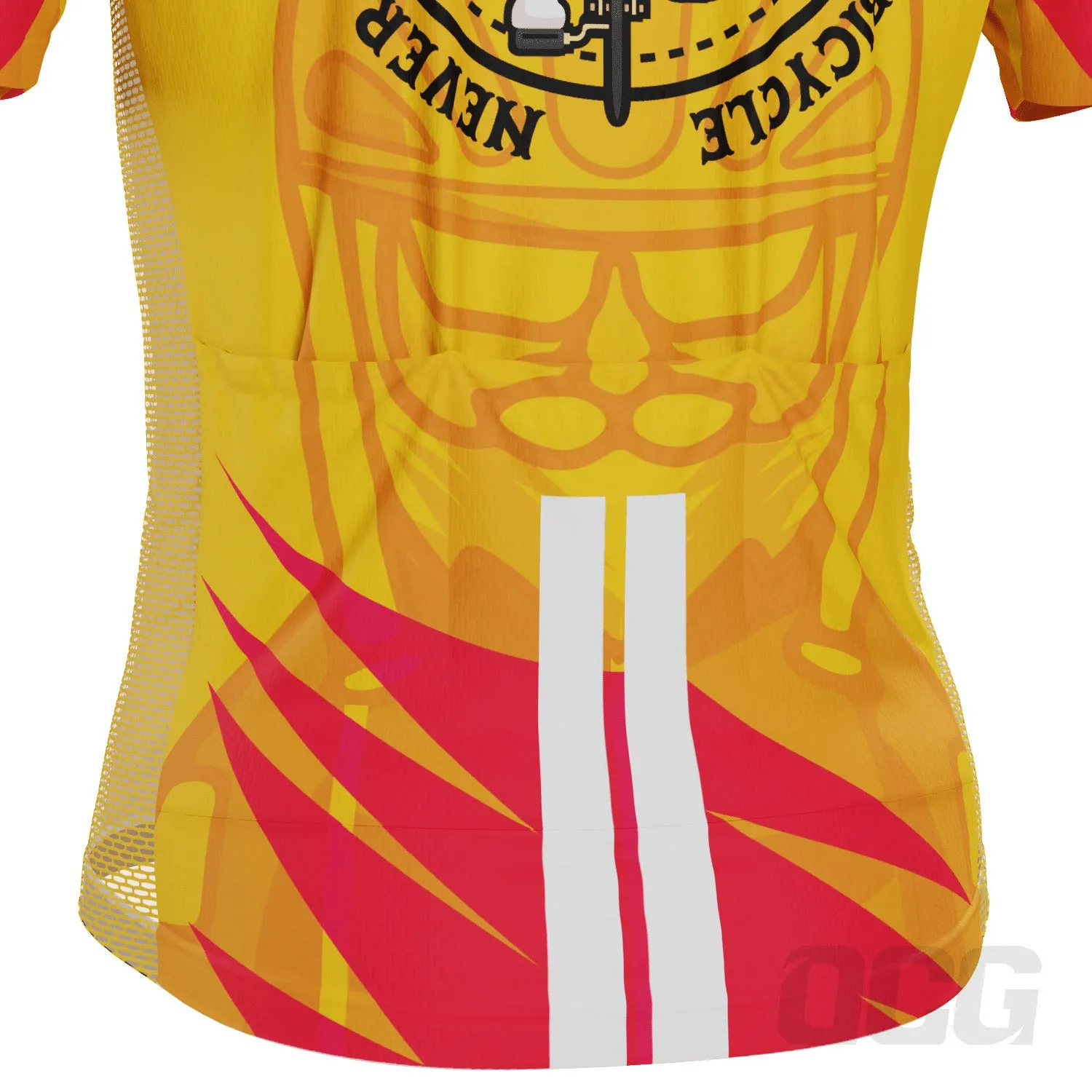 Men's Never Underestimate an Old Man Series 2 Short Sleeve Cycling Jersey