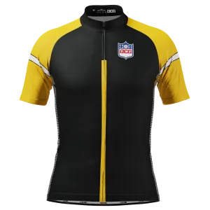Men's Pittsburg Football Short Sleeve Cycling Jersey