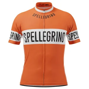 Men's Retro 1976 San Pellegrino Short Sleeve Cycling Jersey