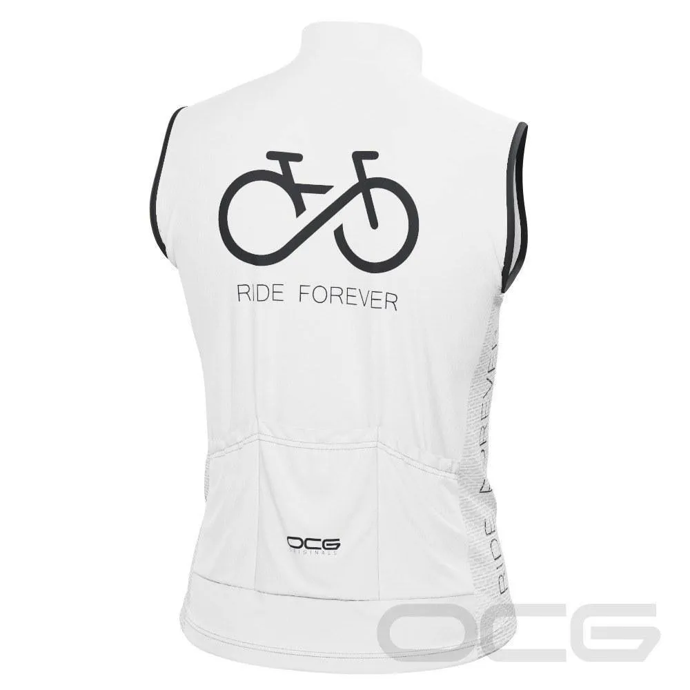 Men's Ride Forever Infinity Sleeveless Tech Cycling Jersey