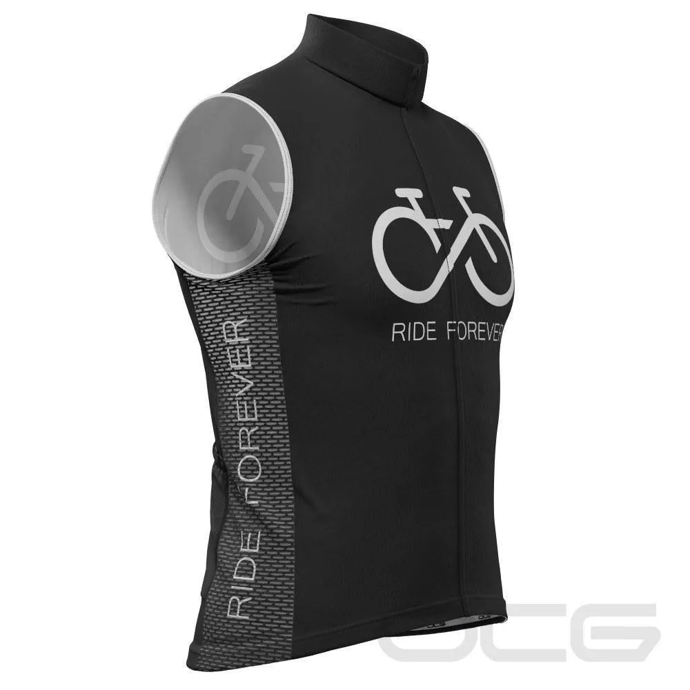 Men's Ride Forever Infinity Sleeveless Tech Cycling Jersey