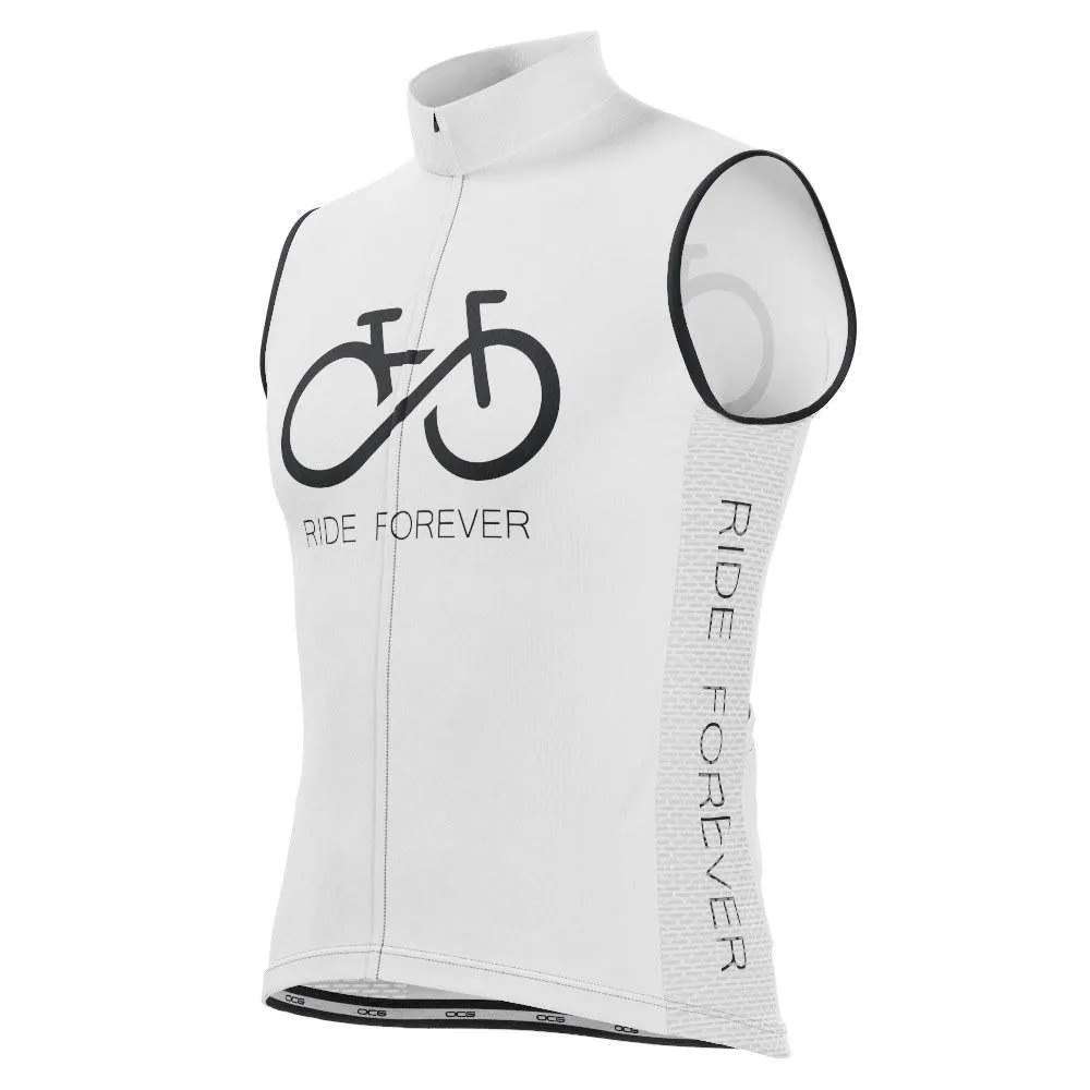 Men's Ride Forever Infinity Sleeveless Tech Cycling Jersey
