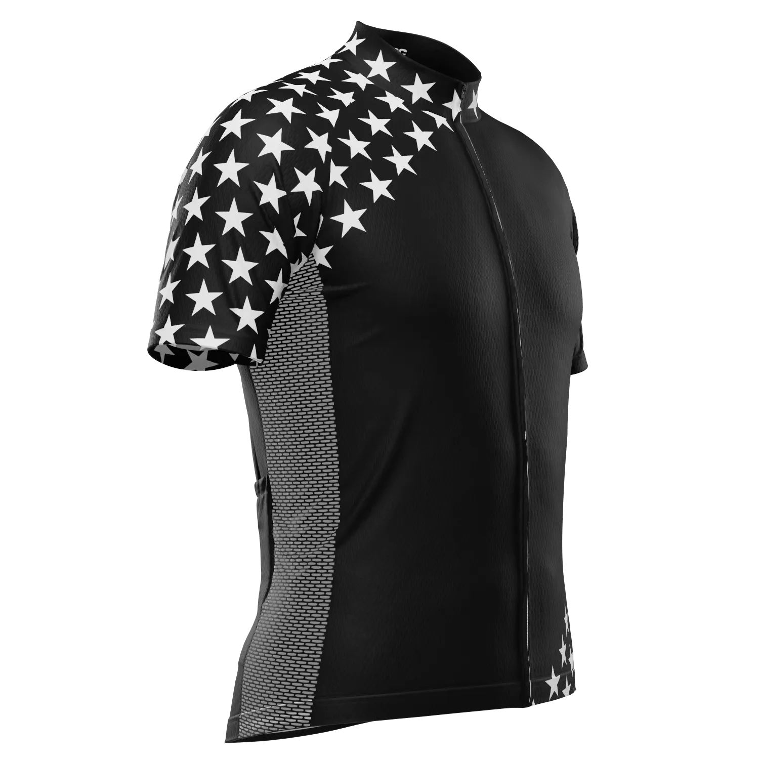 Men's Starred Short Sleeve Cycling Jersey