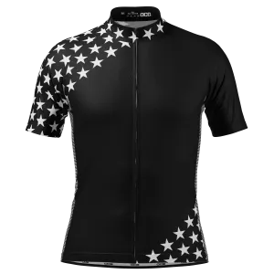 Men's Starred Short Sleeve Cycling Jersey
