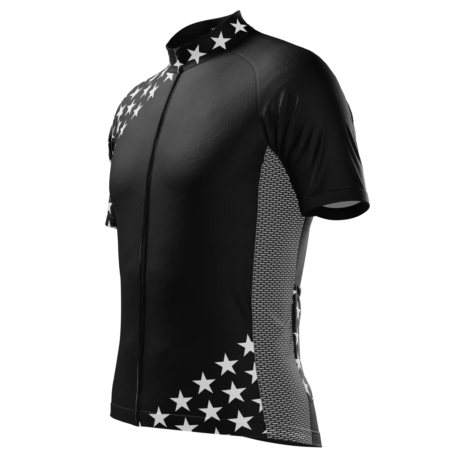 Men's Starred Short Sleeve Cycling Jersey
