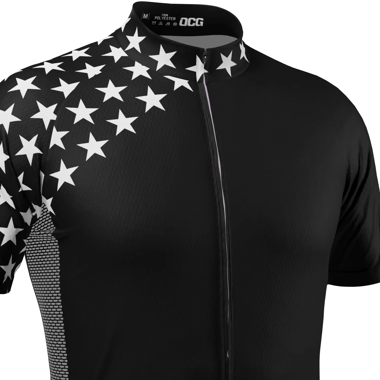 Men's Starred Short Sleeve Cycling Jersey