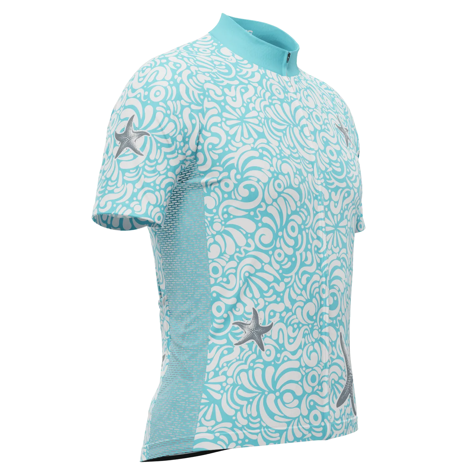 Men's Stellar Starfish Short Sleeve Cycling Jersey