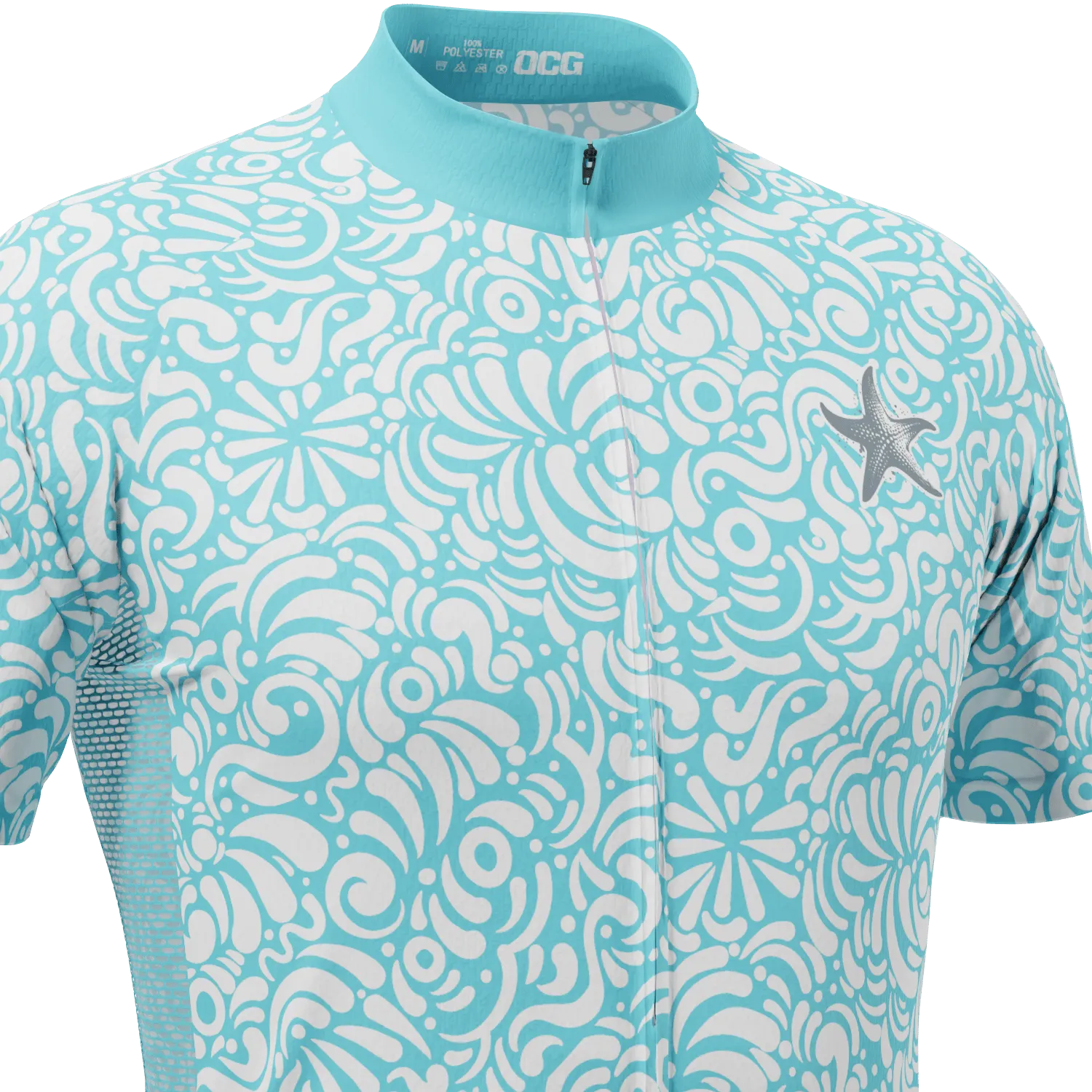 Men's Stellar Starfish Short Sleeve Cycling Jersey