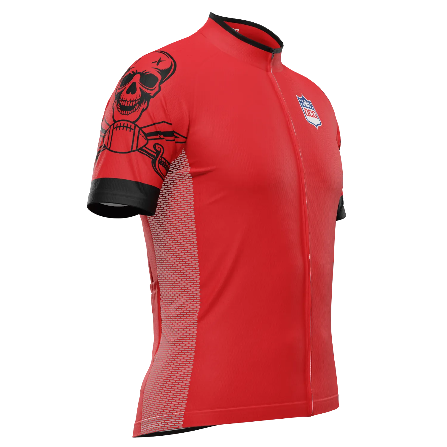 Men's Tampa Football Short Sleeve Cycling Jersey