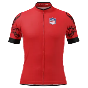 Men's Tampa Football Short Sleeve Cycling Jersey