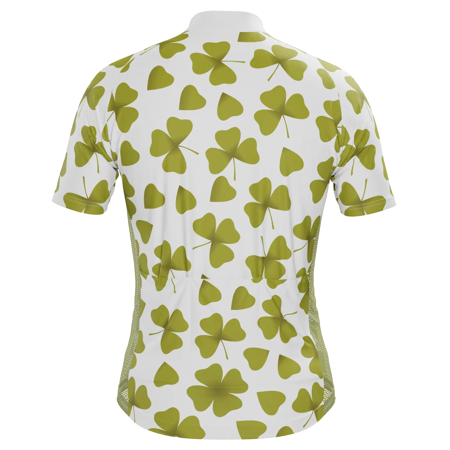 Men's Three Leaf Clover Short Sleeve Cycling Jersey
