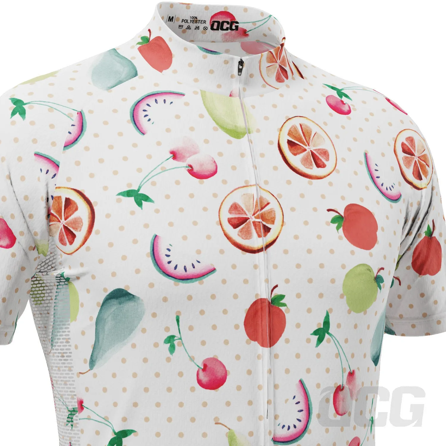 Men's Tropical Mix Short Sleeve Cycling Jersey