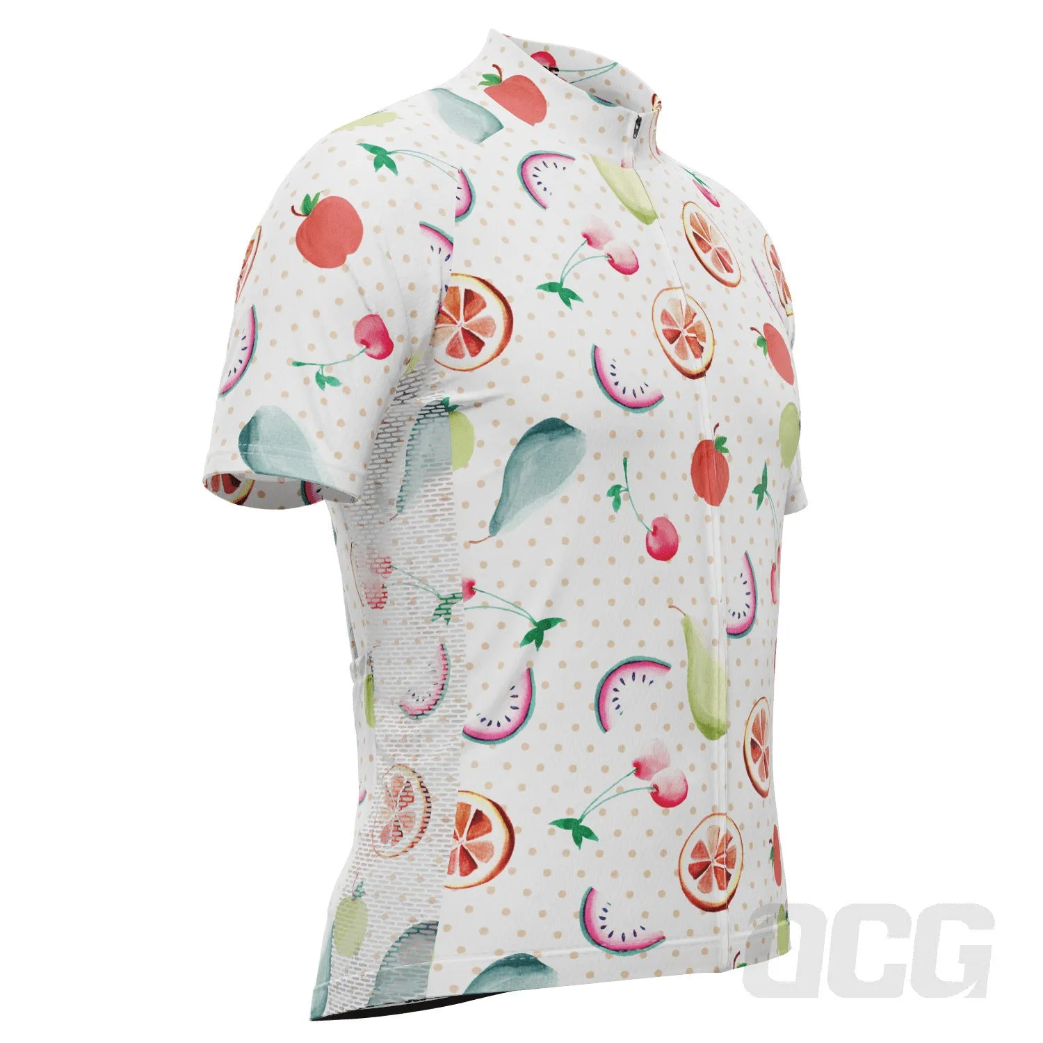 Men's Tropical Mix Short Sleeve Cycling Jersey