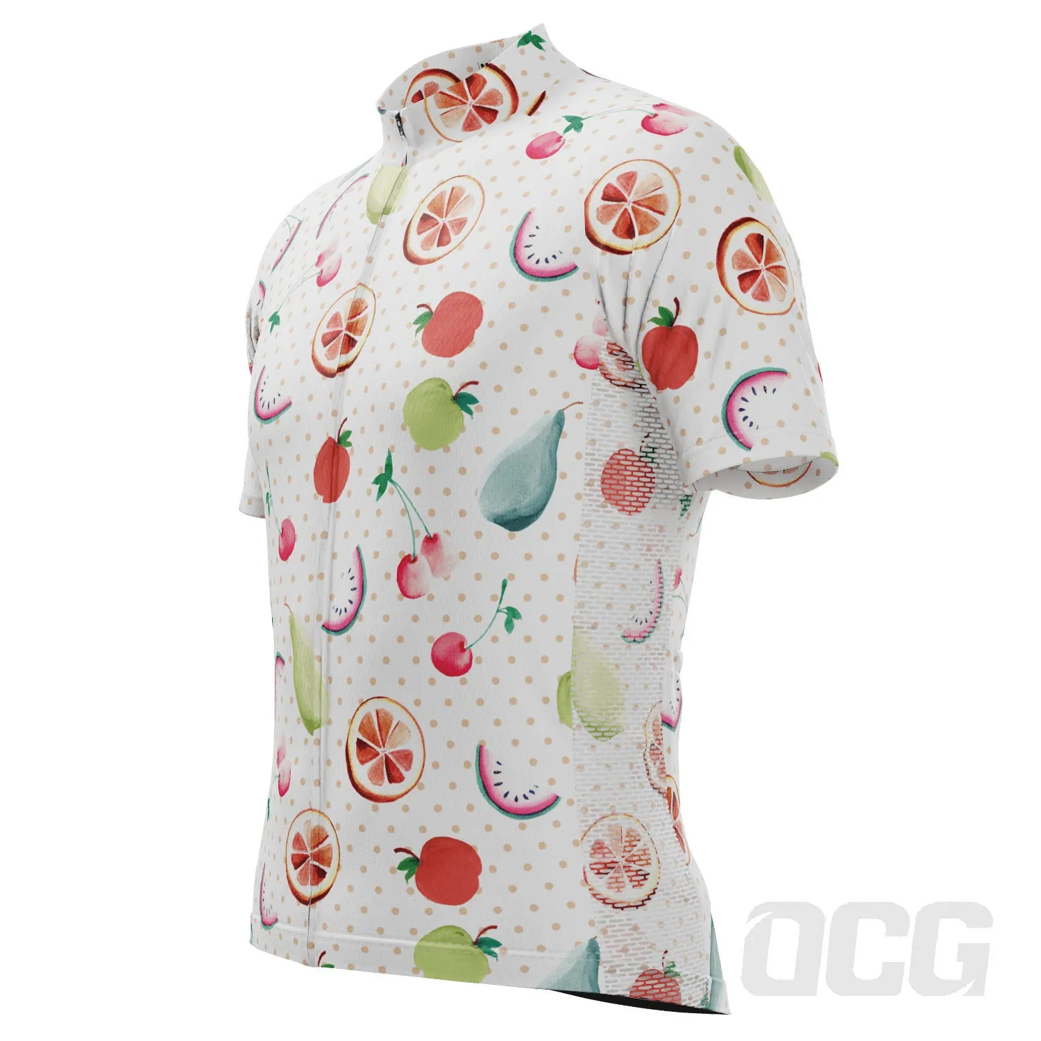 Men's Tropical Mix Short Sleeve Cycling Jersey