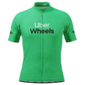 Men's Uber Wheels Short Sleeve Cycling Jersey