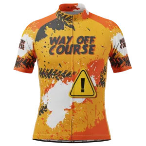 Men's Way Off Course Short Sleeve Cycling Jersey