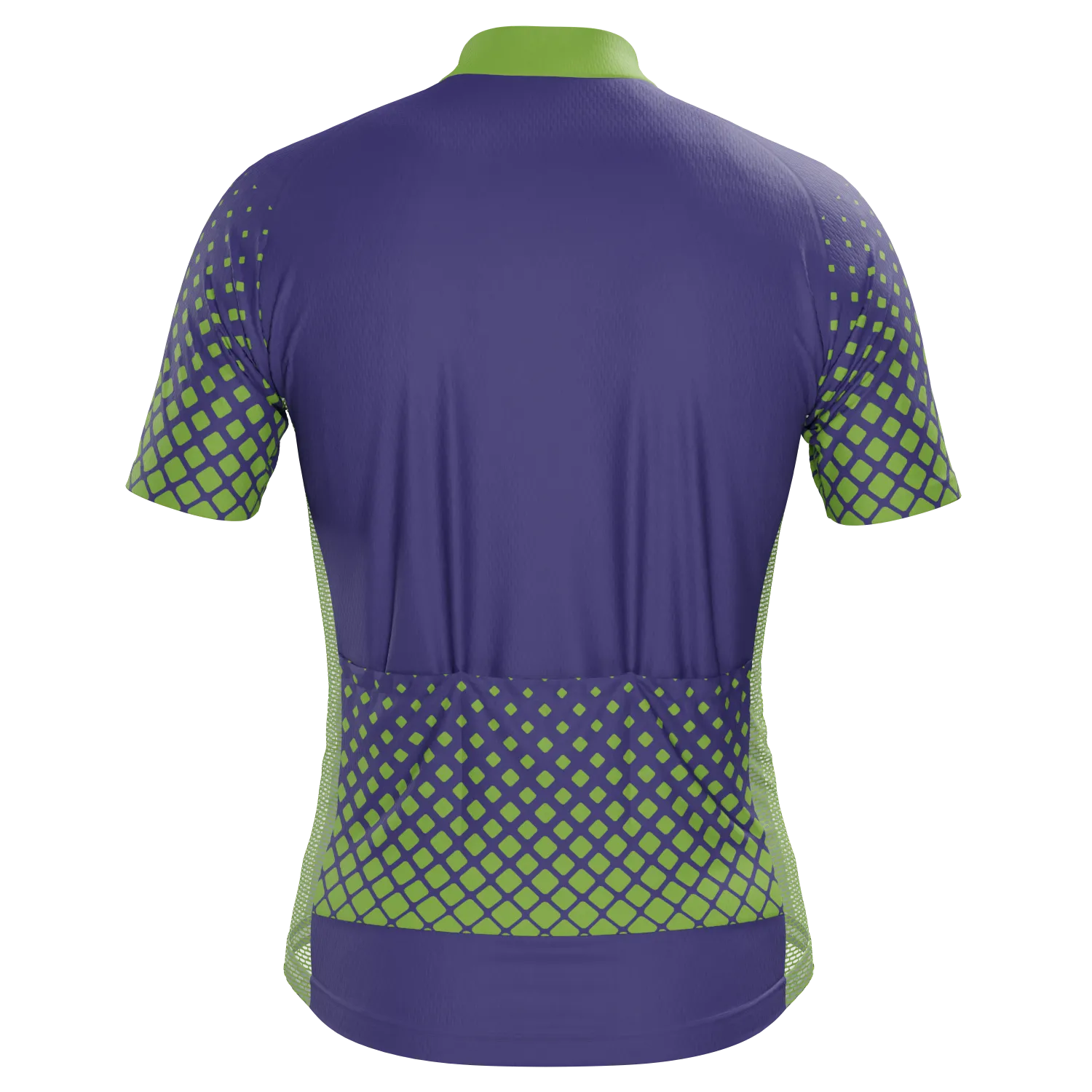 Men's Wind Breaker Dots Short Sleeve Cycling Jersey
