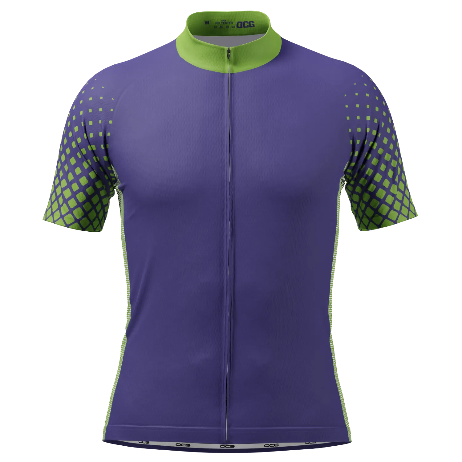 Men's Wind Breaker Dots Short Sleeve Cycling Jersey