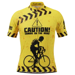 Men's Zombies Short Sleeve Cycling Jersey