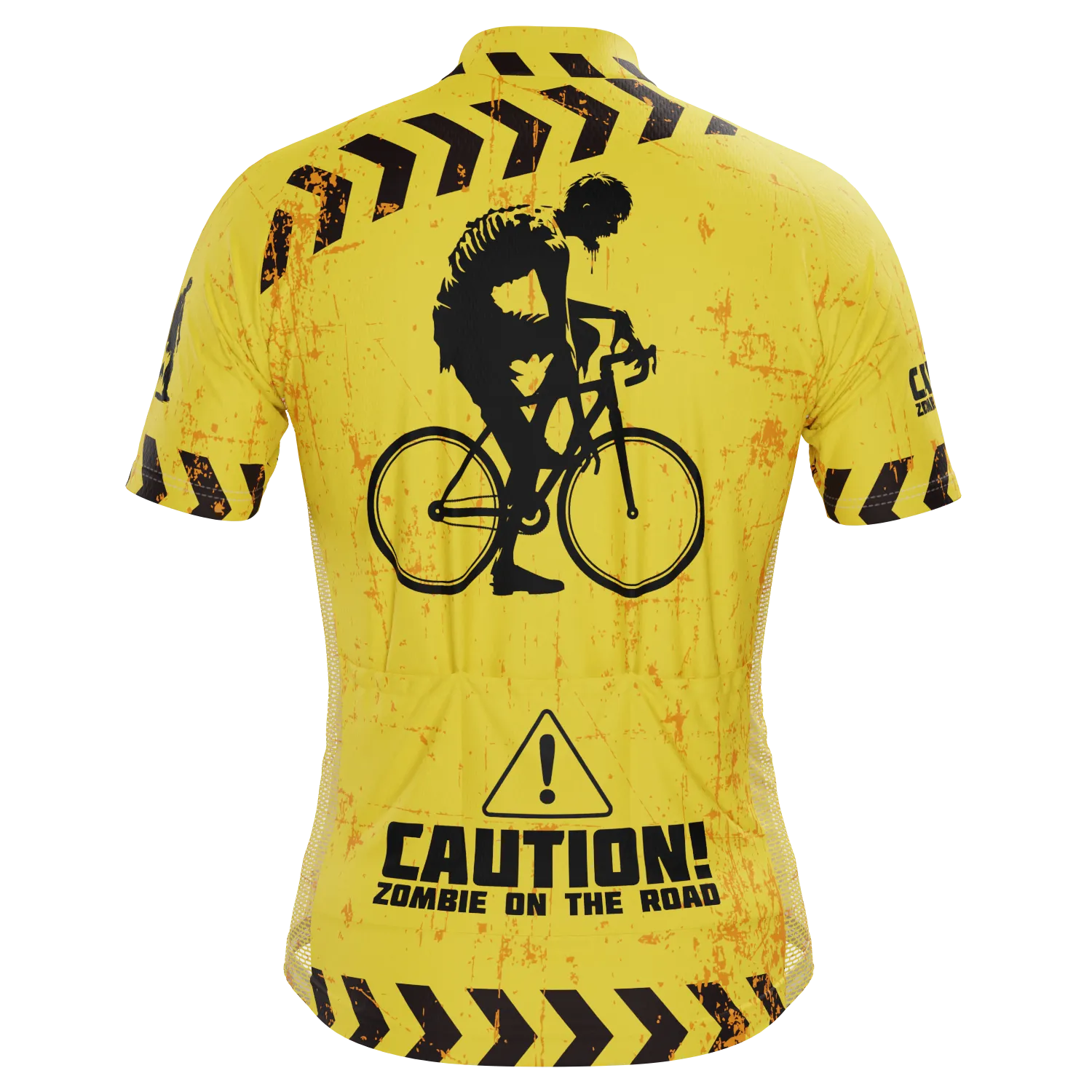 Men's Zombies Short Sleeve Cycling Jersey