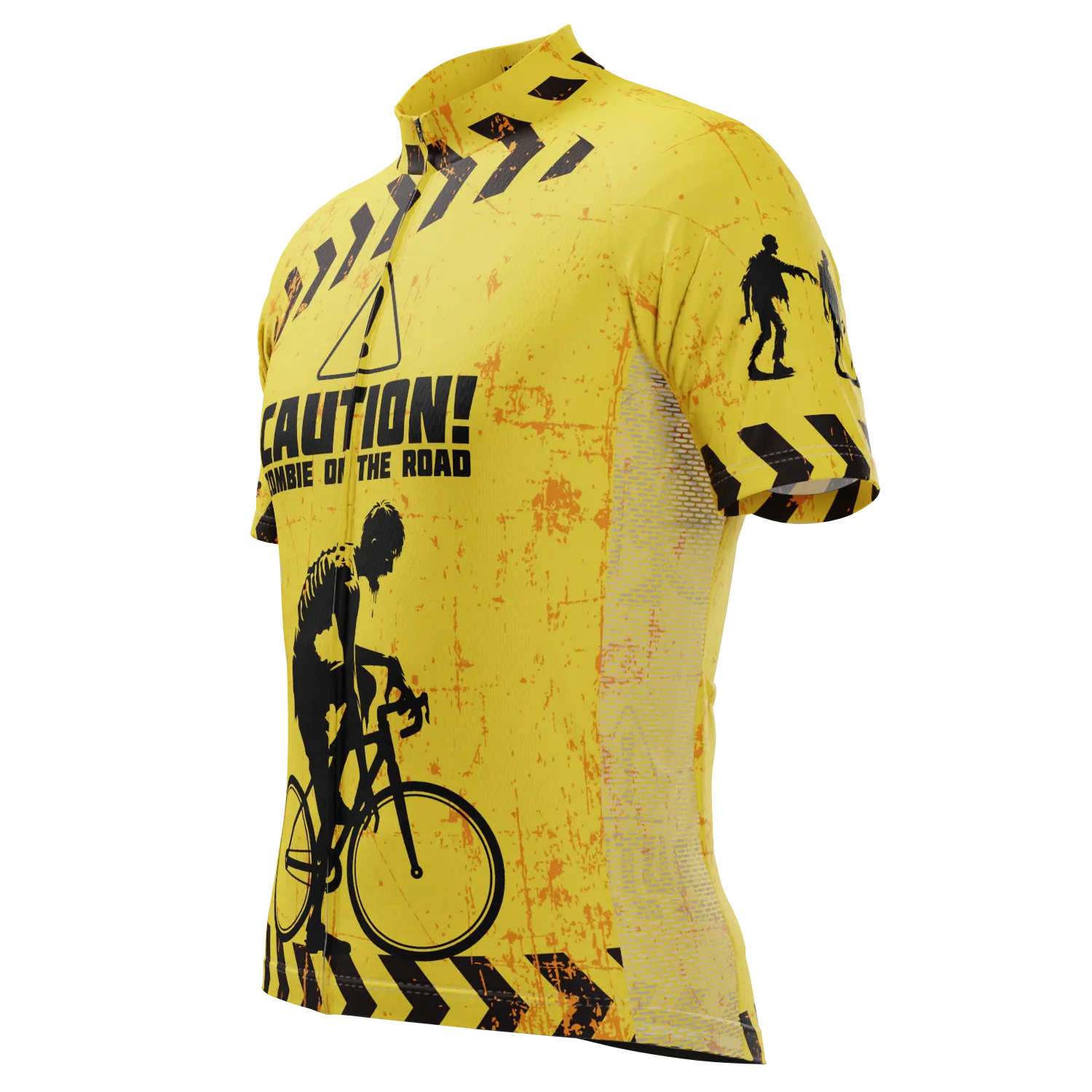 Men's Zombies Short Sleeve Cycling Jersey