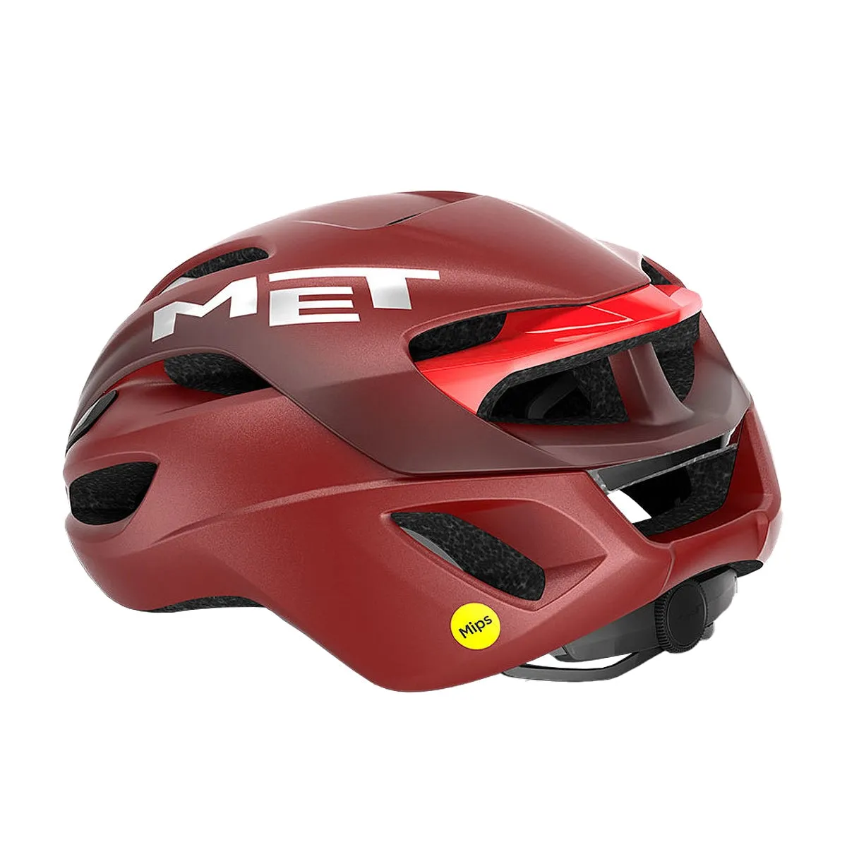 MET Rivale MIPS Cycling Helmet - Red Matt