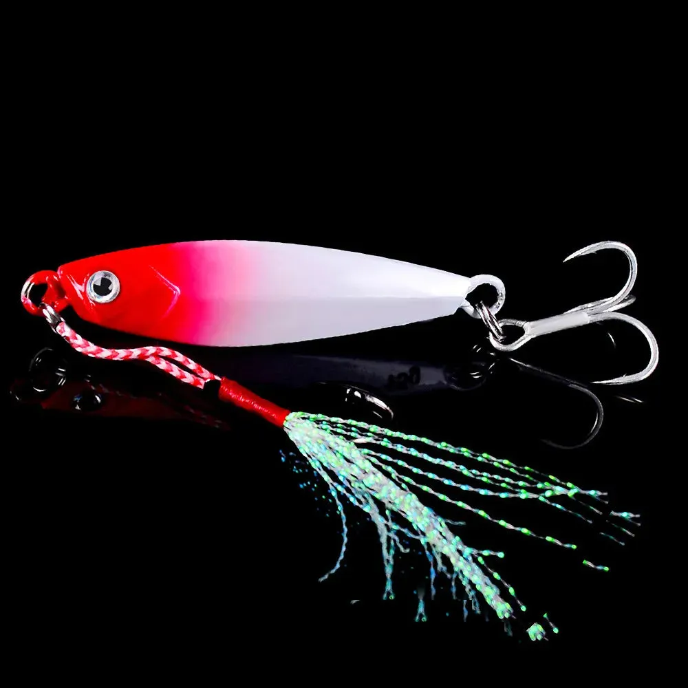 Metal Jig VIB Fishing Lure 10g 20g 30g 40g Sinking Lures Sea Jigs Spoon Winter Fishing Good for Fishing Jigging Lure Peche Tuna