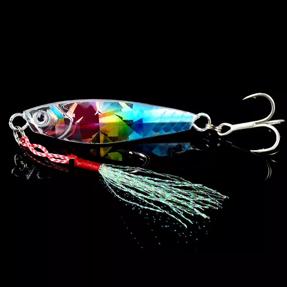 Metal Jig VIB Fishing Lure 10g 20g 30g 40g Sinking Lures Sea Jigs Spoon Winter Fishing Good for Fishing Jigging Lure Peche Tuna