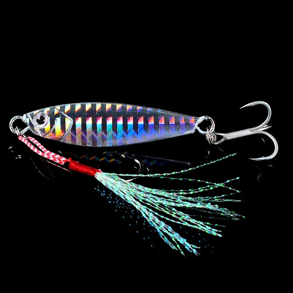 Metal Jig VIB Fishing Lure 10g 20g 30g 40g Sinking Lures Sea Jigs Spoon Winter Fishing Good for Fishing Jigging Lure Peche Tuna