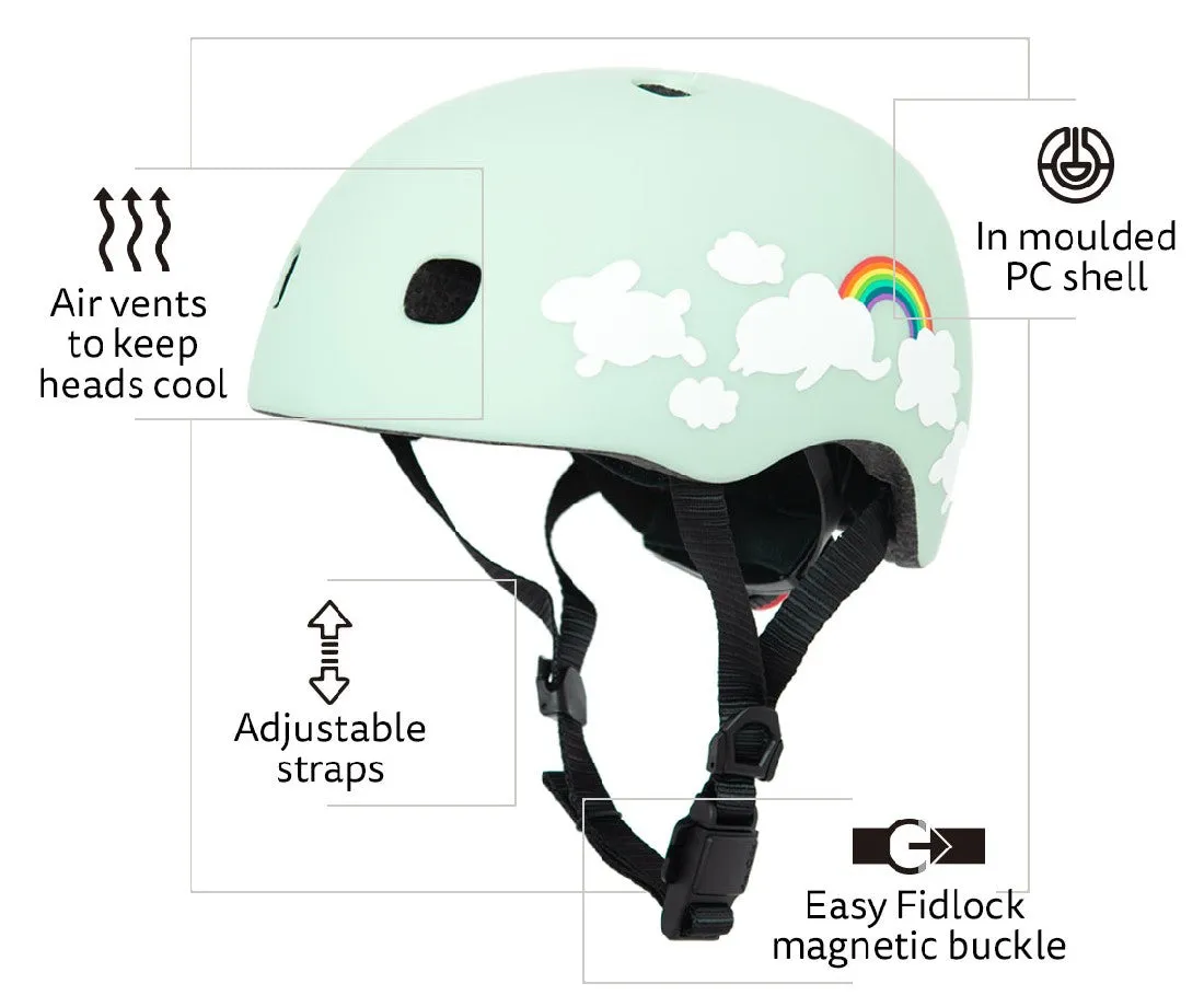MICRO SCOOTERS - KIDS HELMET: CLOUDS