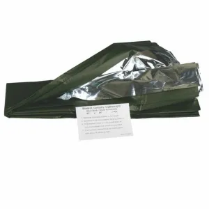Mil-Tec | Survival Blanket | OD Green / Silver