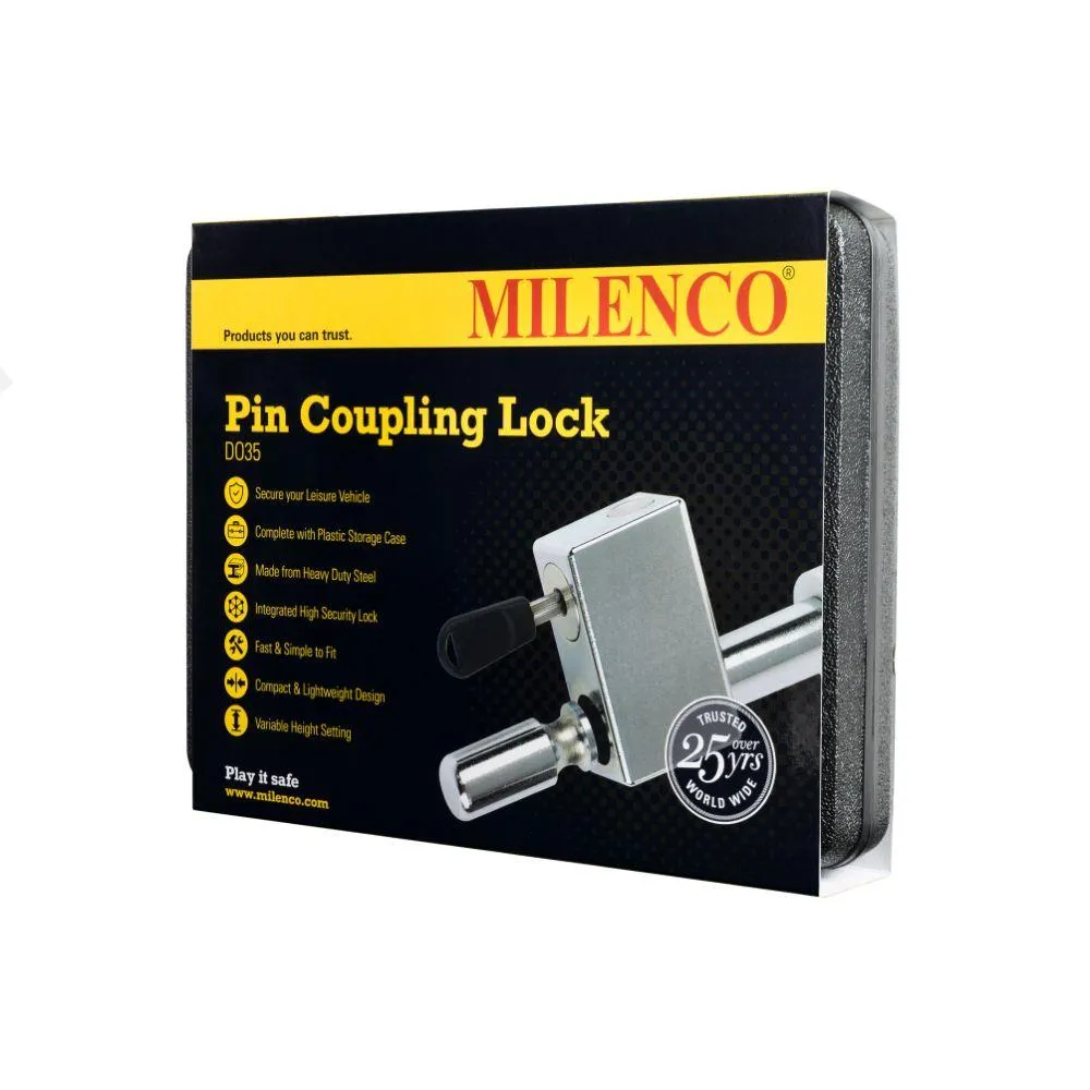 Milenco - DO35 Pin Coupling Lock - MIL3889