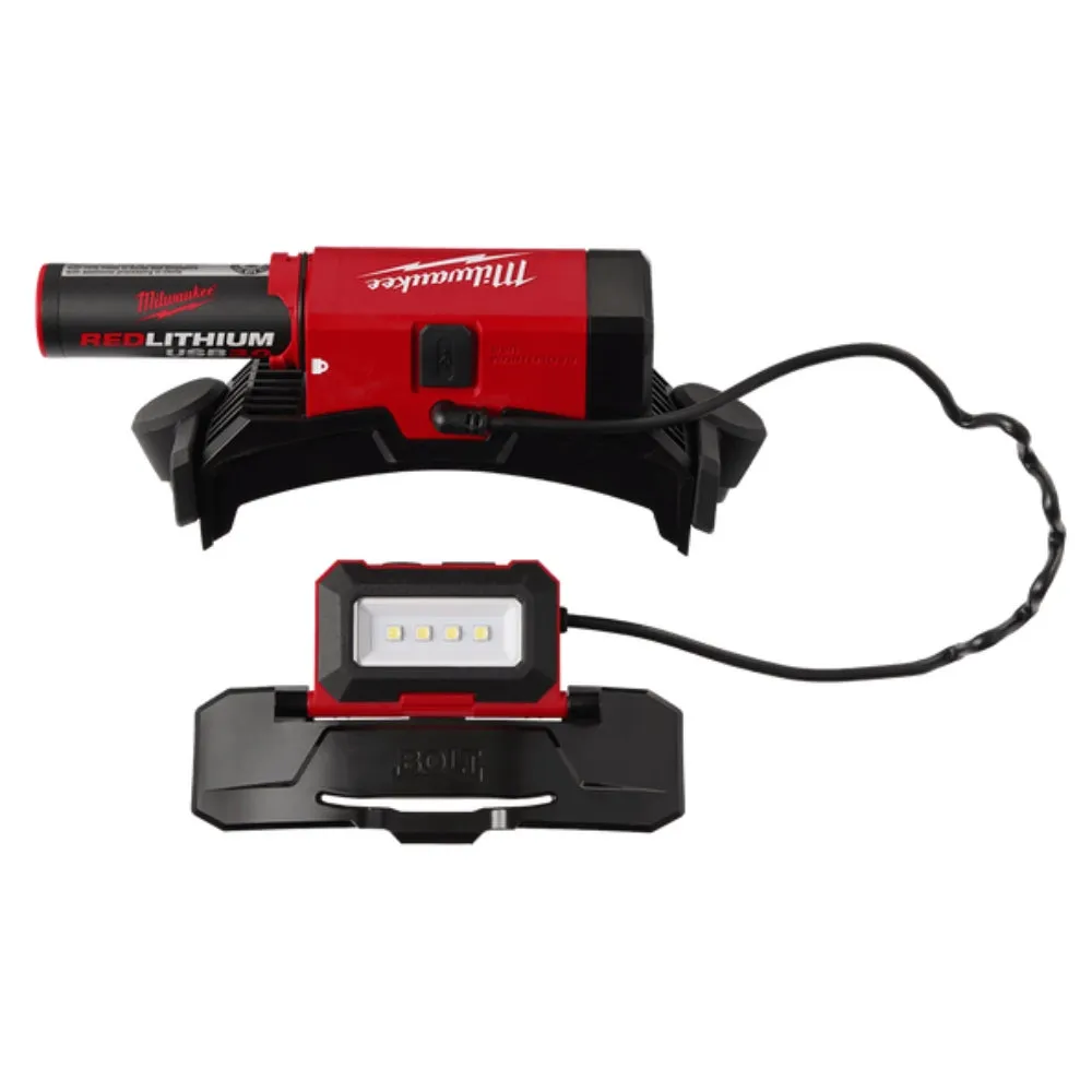 Milwaukee L4BOLTHL301 3.0Ah REDLITHIUM USB Rechargeable BOLT Headlamp Kit