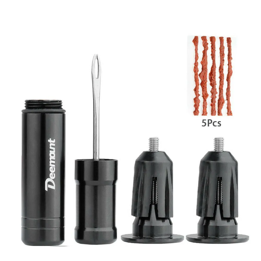 Mini Bicycle Tubeless Tire Repair Tool MTB Tyre Drill Puncture Urgent Glue Repair Sealant Rubber Stripe Road Bike Maintenance