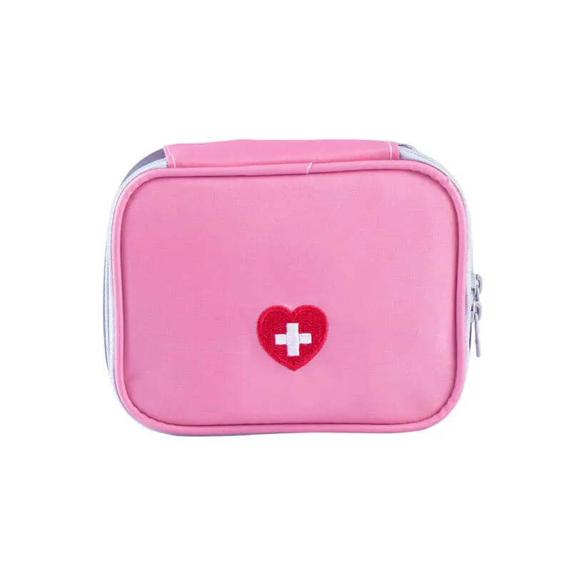 Mini First Aid Travel Bag Empty Case
