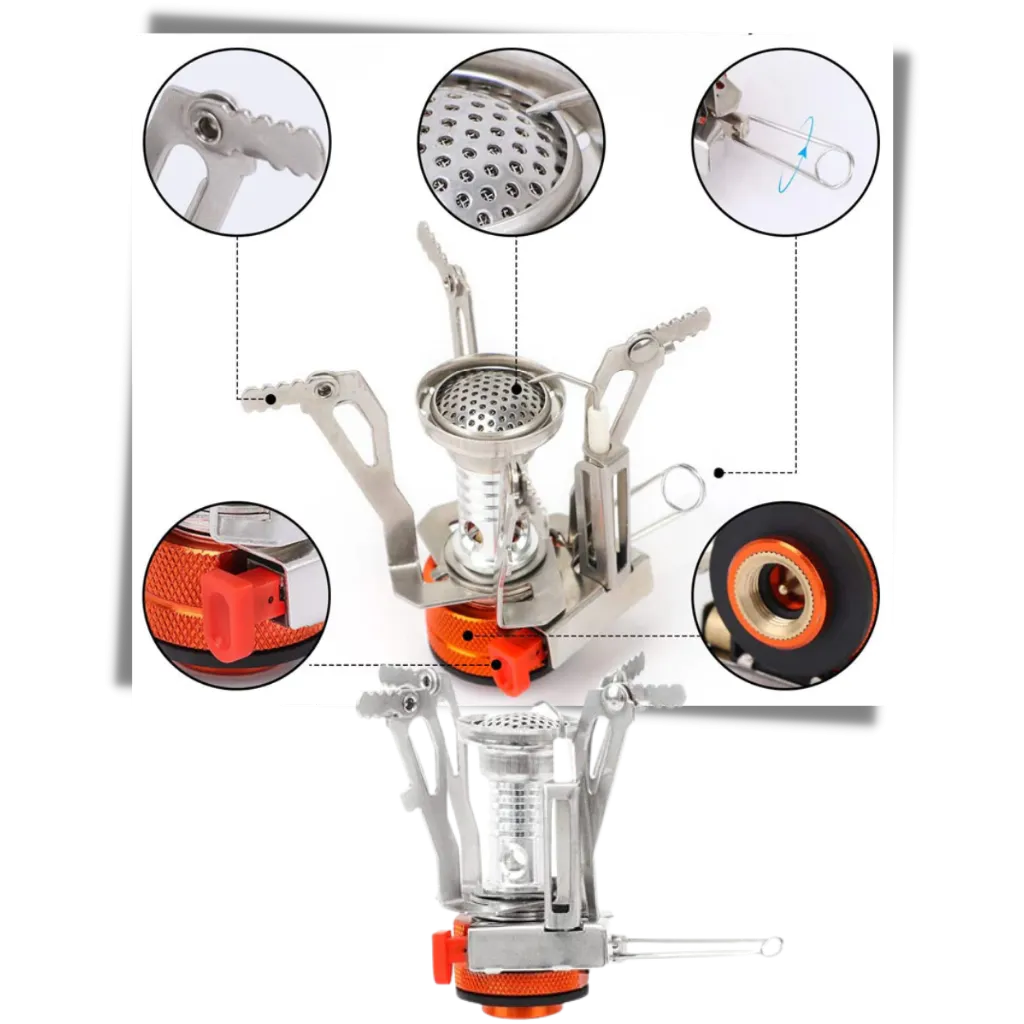 Mini Portable Gas Camping Stove Burner