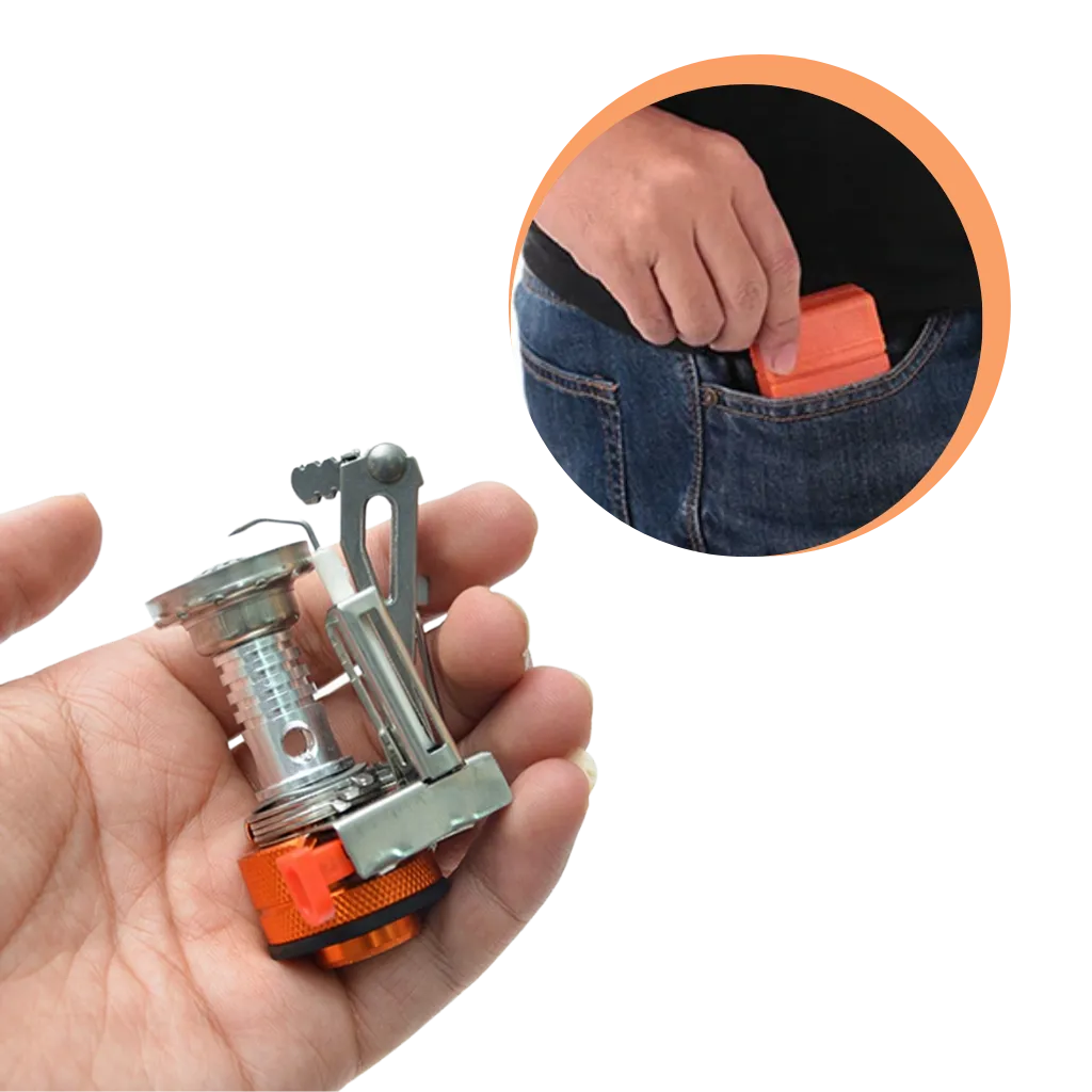 Mini Portable Gas Camping Stove Burner