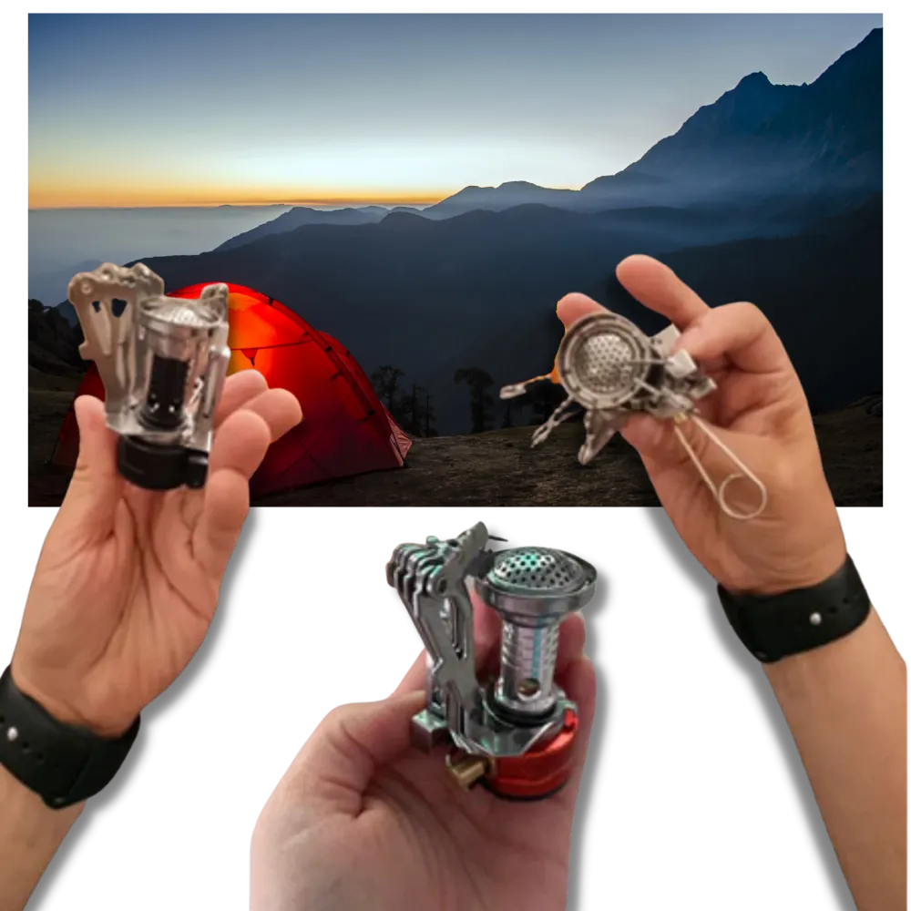 Mini Portable Gas Camping Stove Burner