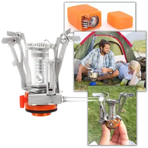 Mini Portable Gas Camping Stove Burner