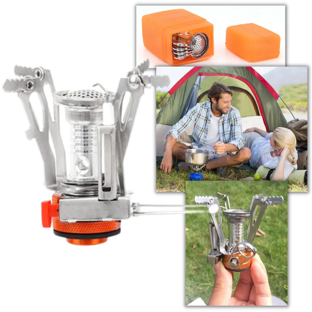 Mini Portable Gas Camping Stove Burner