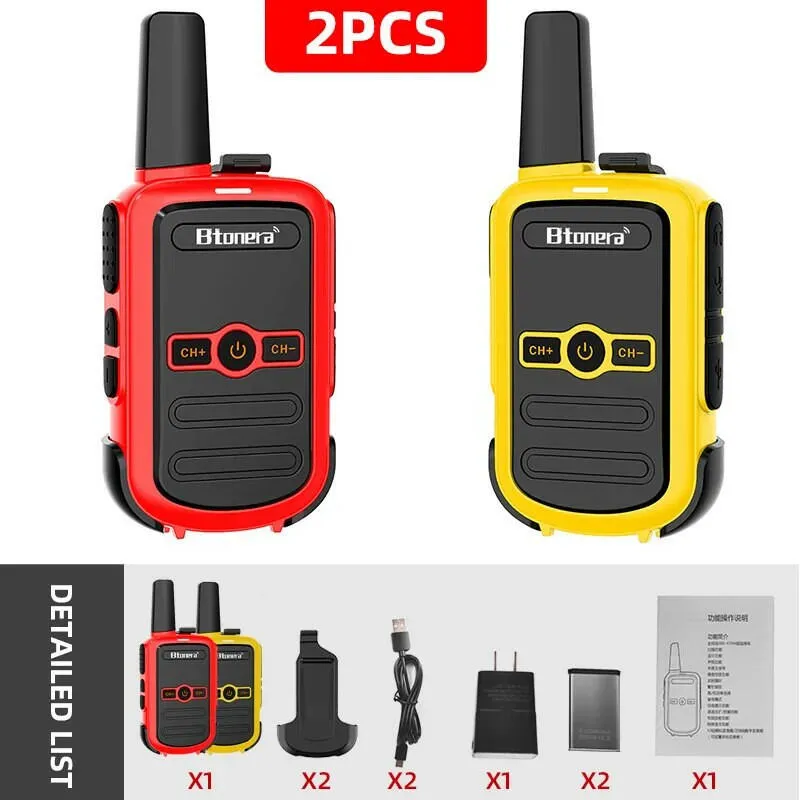Mini Walkie Talkie Btonera BT-310 Portable Two Way Radio PMR FRS Radio Comunicador Long range Kids Walkie-Talkie for Hotel Busin