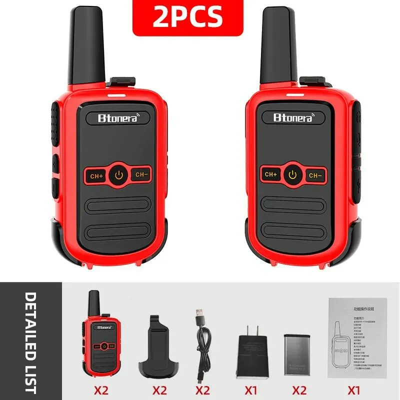 Mini Walkie Talkie Btonera BT-310 Portable Two Way Radio PMR FRS Radio Comunicador Long range Kids Walkie-Talkie for Hotel Busin